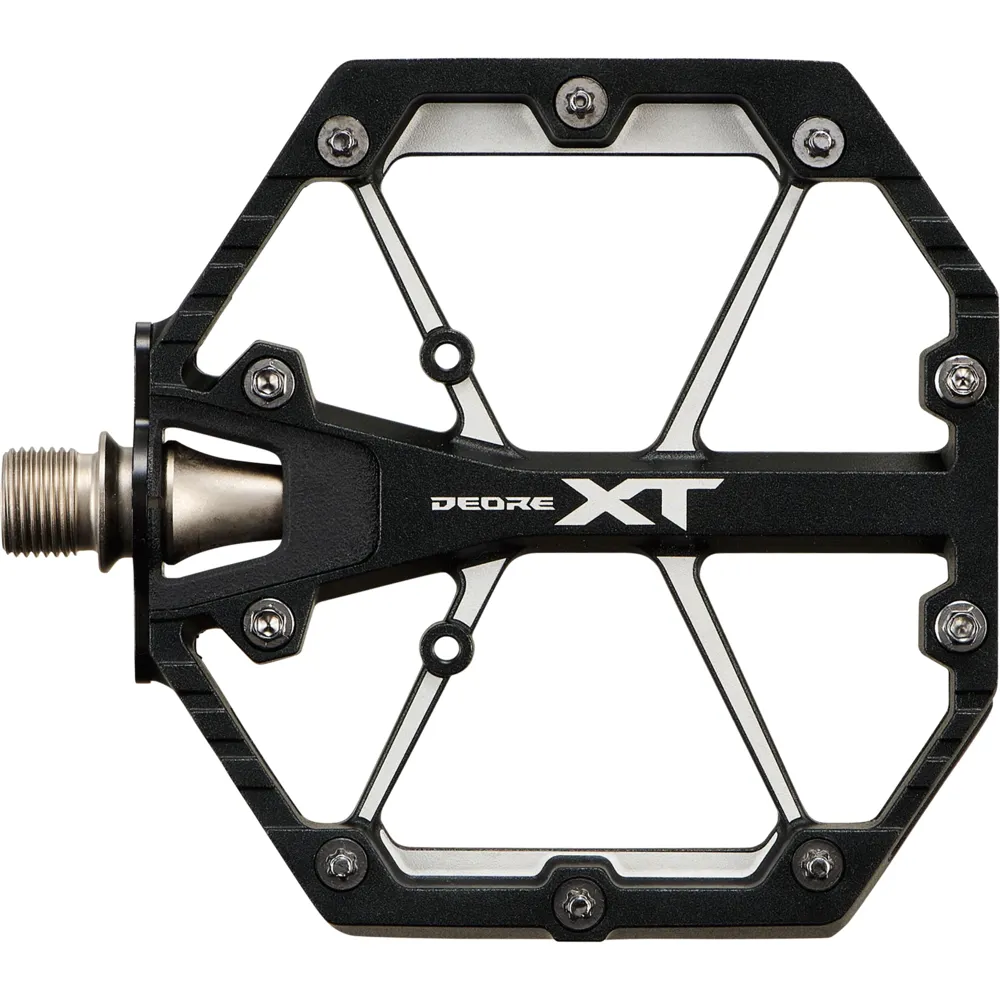 Team Cycles Shimano Deore XT PD-M8240 Flat Mountain Bike Pedals | Interest FREE Finance & Online Refund Policy.