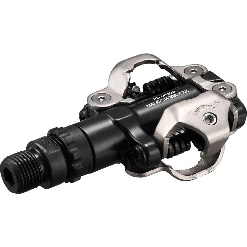 Shimano PD-MT520 SPD Pedals in Black with SM-SH51 Cleats-2