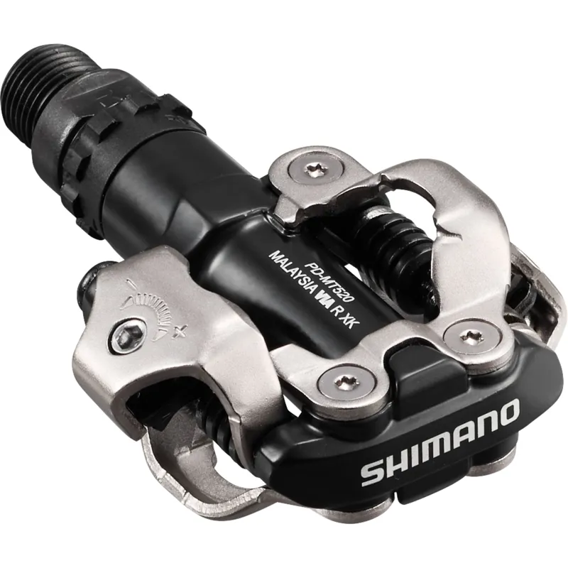Shimano PD-MT520 SPD Pedals in Black with SM-SH51 Cleats-3