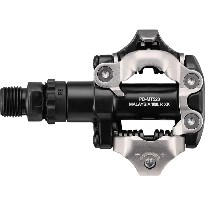 Shimano PD-MT520 SPD Pedals in Black with SM-SH51 Cleats