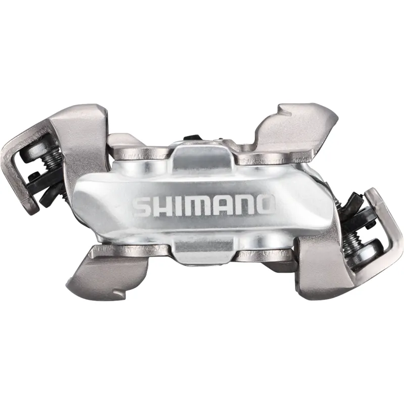 Shimano PD-MT520 SPD Pedals in Silver with SM-SH51 Cleats-4