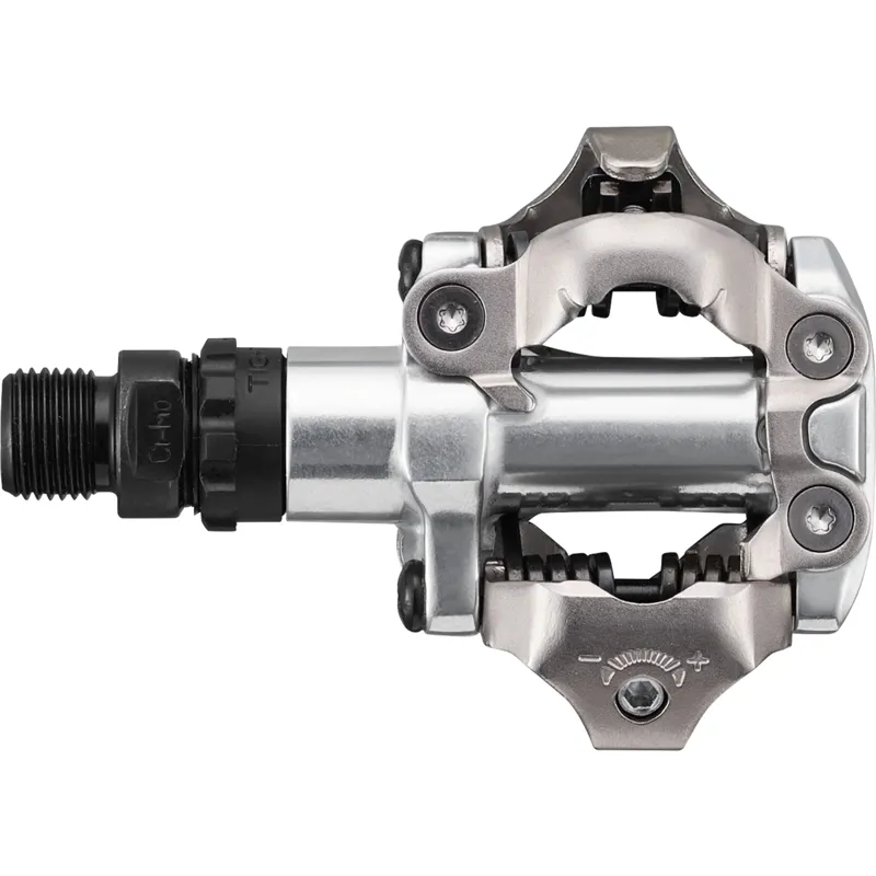 Shimano PD-MT520 SPD Pedals in Silver with SM-SH51 Cleats-1
