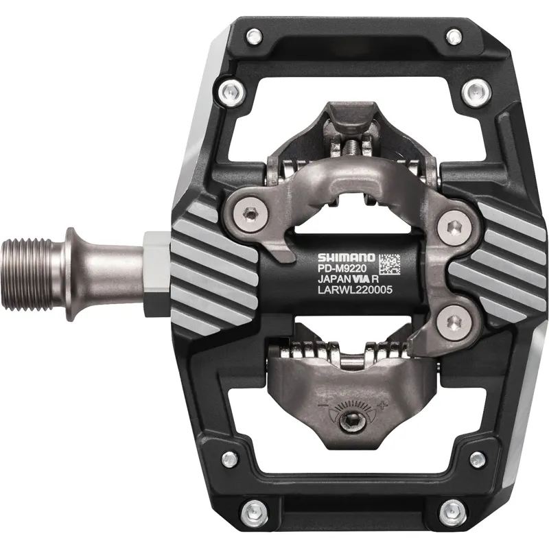 Shimano XTR PD-M9220 Trail Wide Platform SPD Mountain Bike Pedals -1