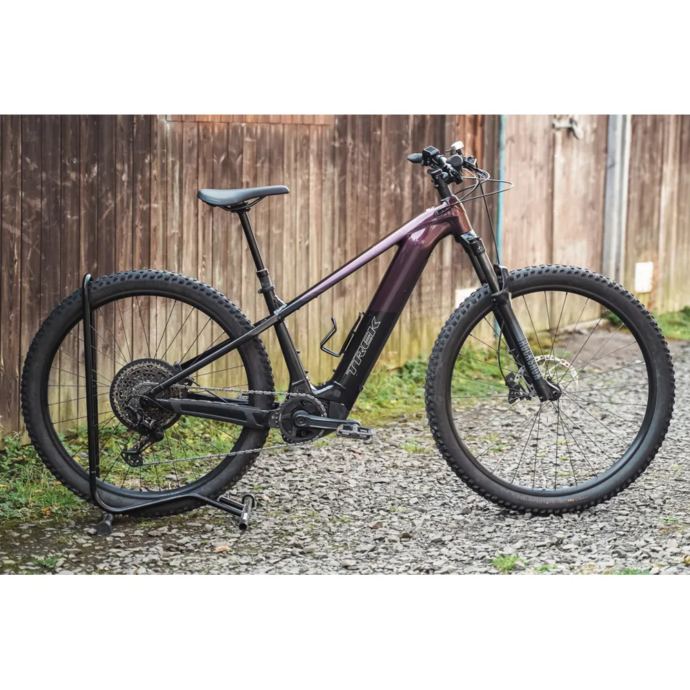Team Cycles Trek EX DEMO TREK Powerfly+ 6 Gen 5 800Wh Electric Mountain Bike in Sunburst and Dark Star | Interest FREE Finance & Online Refund Policy.