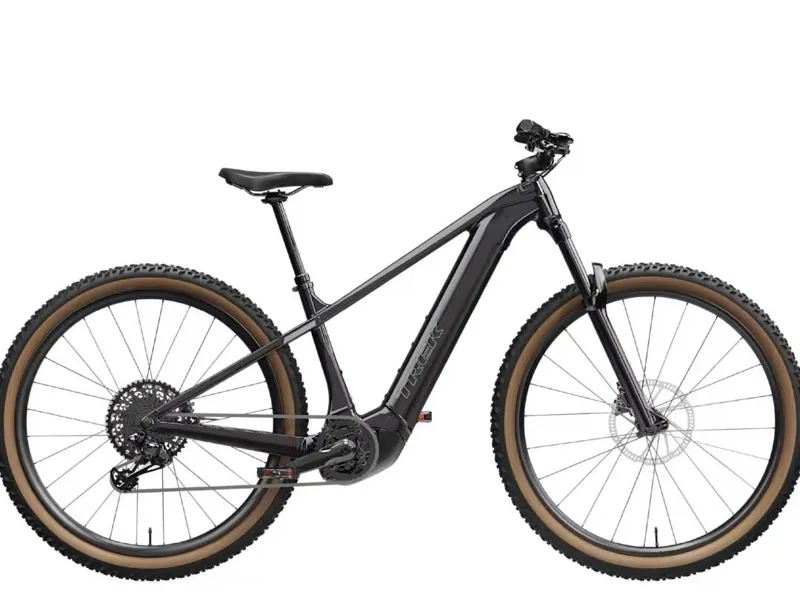 TREK Powerfly+ 4 Equipped Gen 5 800Wh Electric Mountain Bike in Dark Star and Supernova