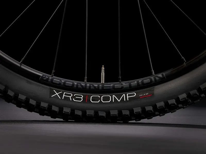 TREK Powerfly 4 625Wh Gen 4 Electric Mountain Bike in Living Coral and Solid Charcoal-3