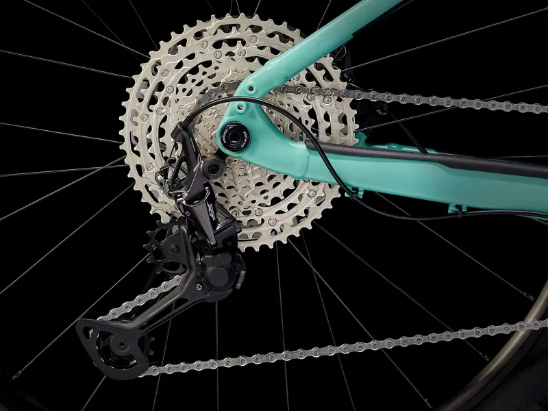 TREK Powerfly 5 625Wh Gen 4 Electric Mountain Bike in Satin Blue Sage and Juniper-6