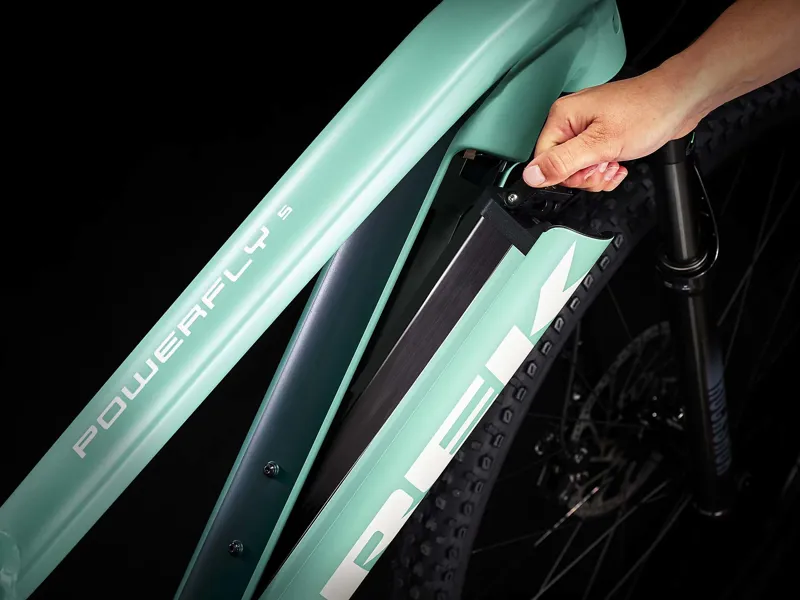 TREK Powerfly 5 625Wh Gen 4 Electric Mountain Bike in Satin Blue Sage and Juniper-9