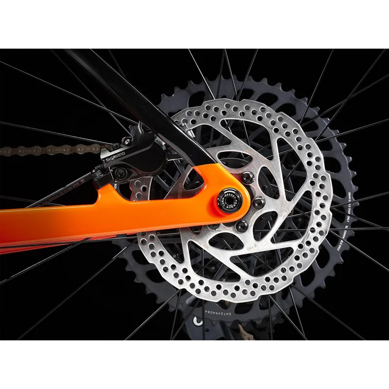 TREK Procaliber 9.7 XC Mountain Bike in Roarange Orange and Smoke-2