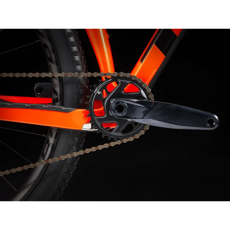 TREK Procaliber 9.7 XC Mountain Bike in Roarange Orange and Smoke-7