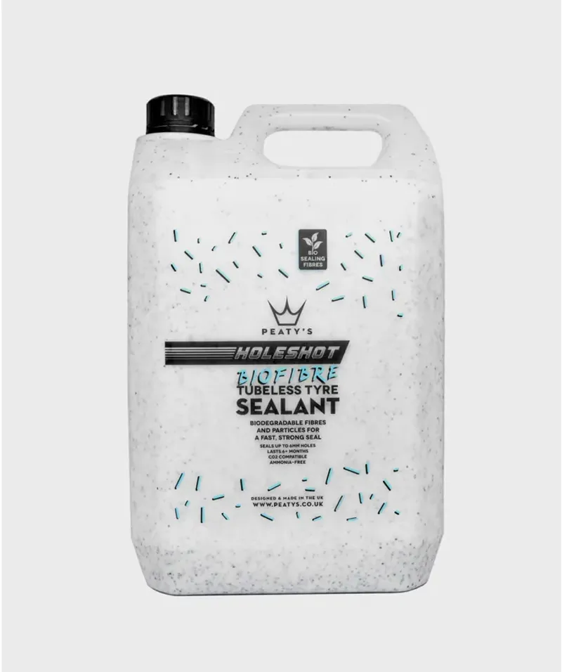Peaty's Holeshot BioFibre Tubeless Tyre Sealant - 5L