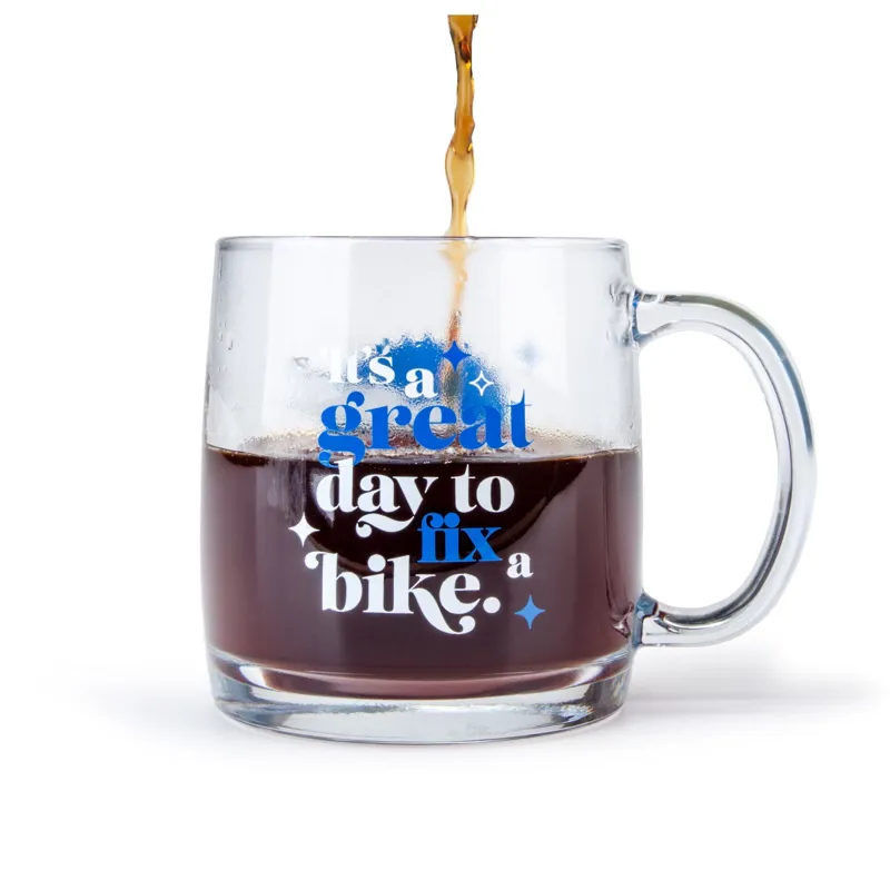Park Tool MUG-7 Glass Mug With Park Tool Logo-1