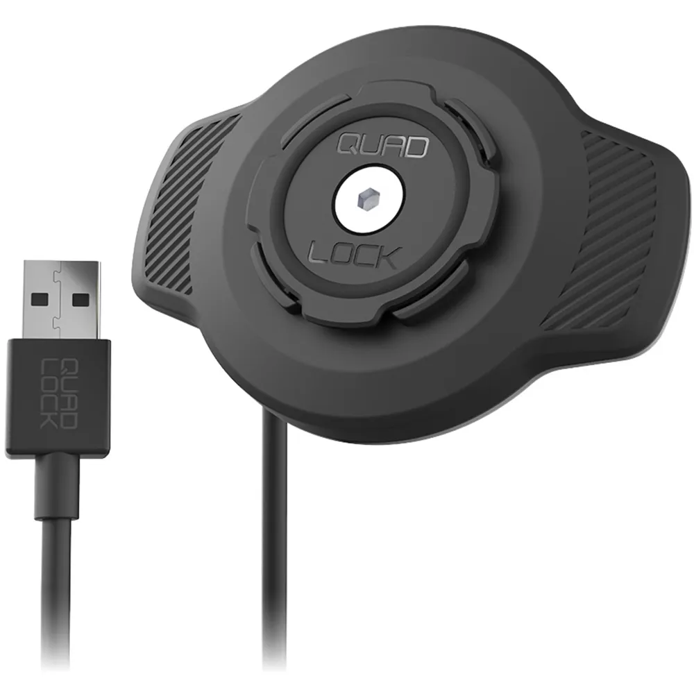 Team Cycles Quadlock Quad Lock Waterproof Wireless Charging Head | Interest FREE Finance & Online Refund Policy.