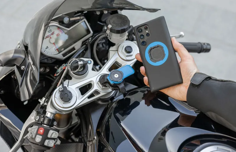 Quad Lock Motorcycle Fork Stem Mount -1