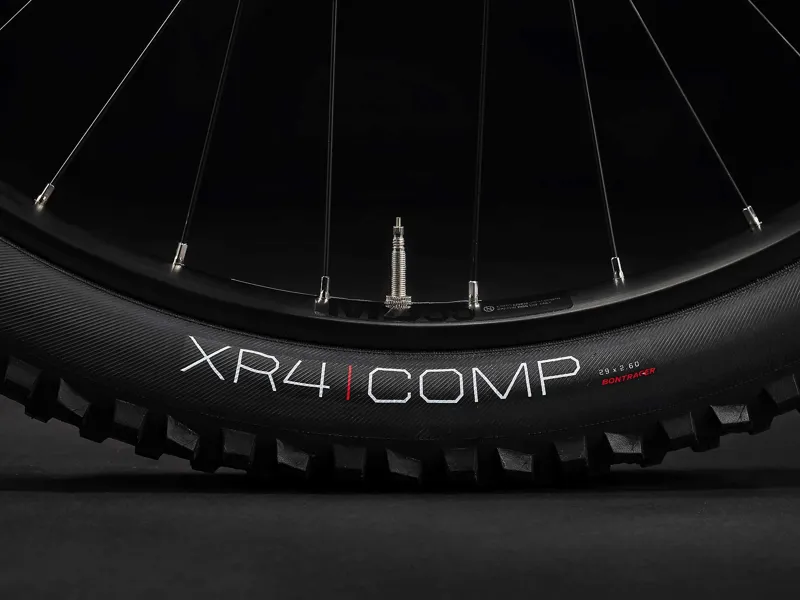 TREK Rail 5 625Wh Gen 3 Full Suspension Electric Mountain Bike in Rage Red-1