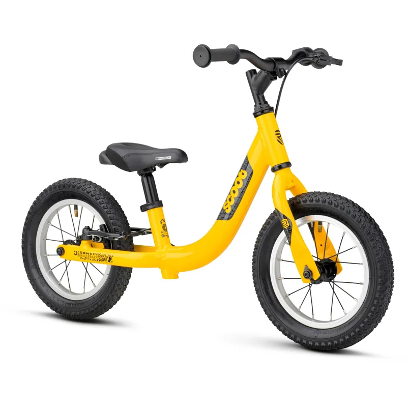Ridgeback Scoot Kids Balance Bike in Yeehaw Yellow-1