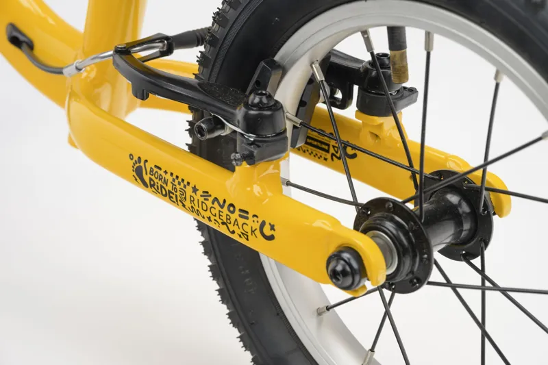 Ridgeback Scoot Kids Balance Bike in Yeehaw Yellow-4