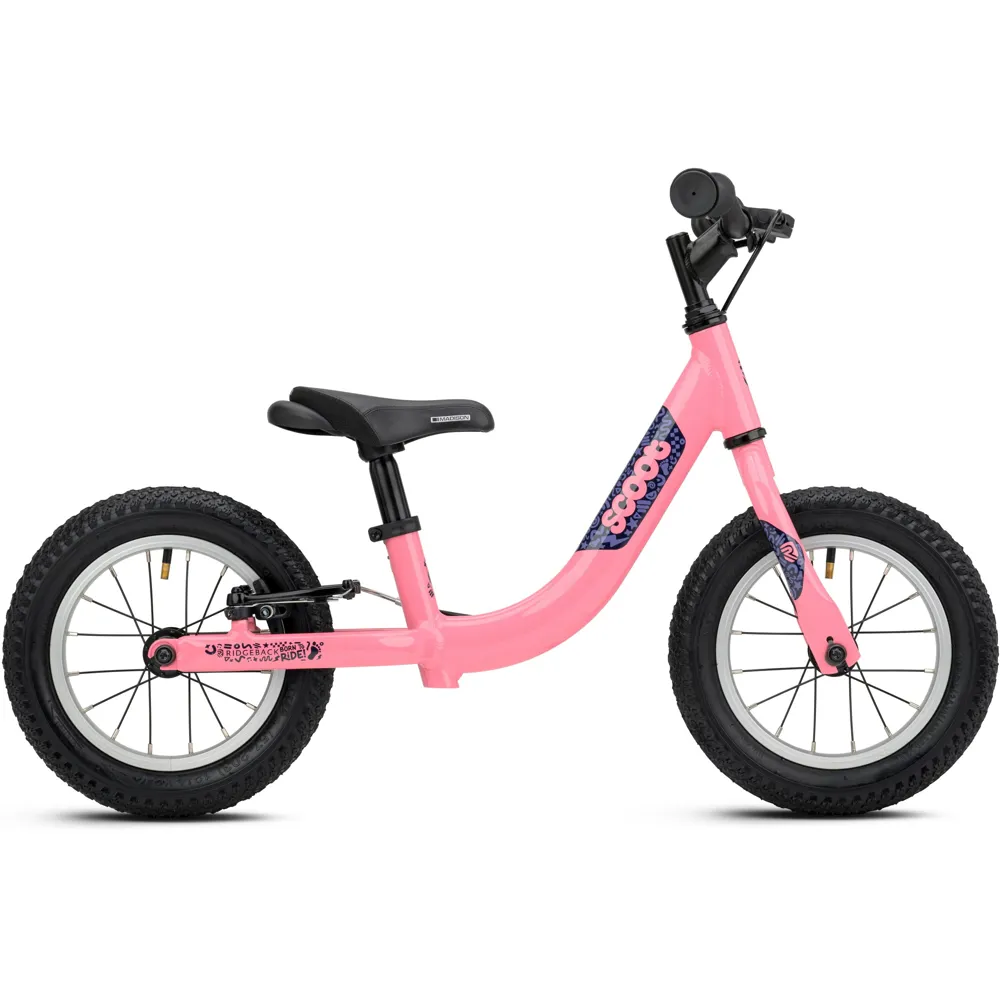 Team Cycles Ridgeback Scoot Kids Balance Bike in Polly Pink | Interest FREE Finance & Online Refund Policy.
