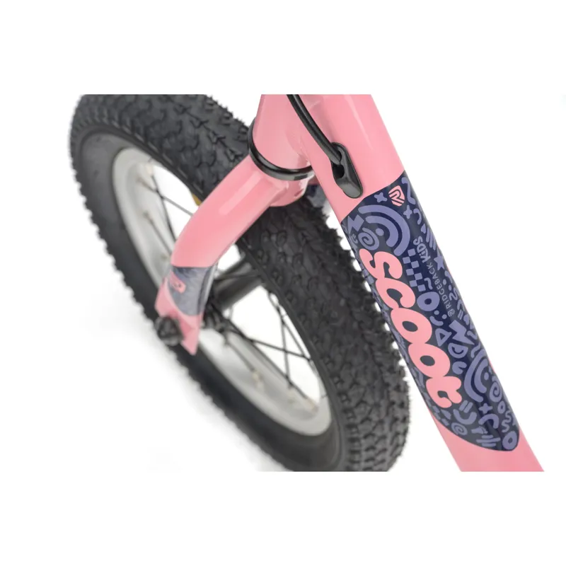 Ridgeback Scoot Kids Balance Bike in Polly Pink-5