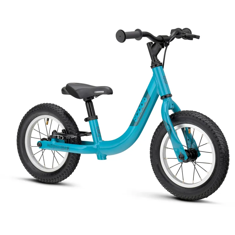 Ridgeback Scoot Kids Balance Bike in Turbo Teal-1