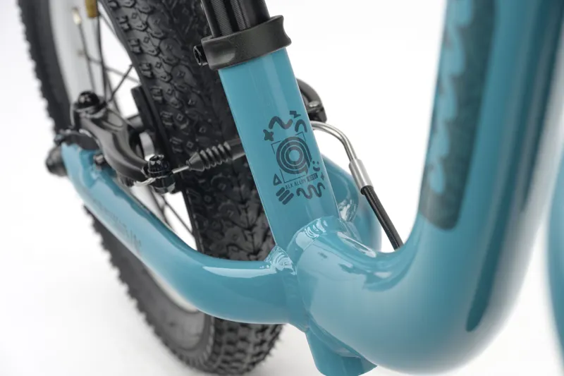 Ridgeback Scoot Kids Balance Bike in Turbo Teal-4