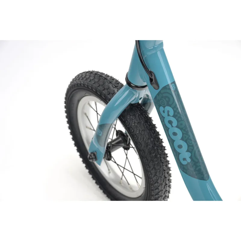 Ridgeback Scoot Kids Balance Bike in Turbo Teal-7