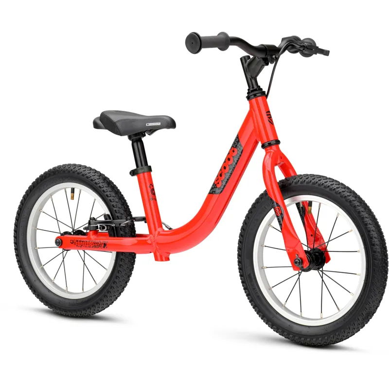 Ridgeback Scoot XL Kids Balance Bike in Racer Red-1