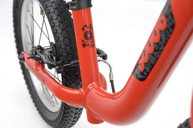 Ridgeback Scoot XL Kids Balance Bike in Racer Red-3