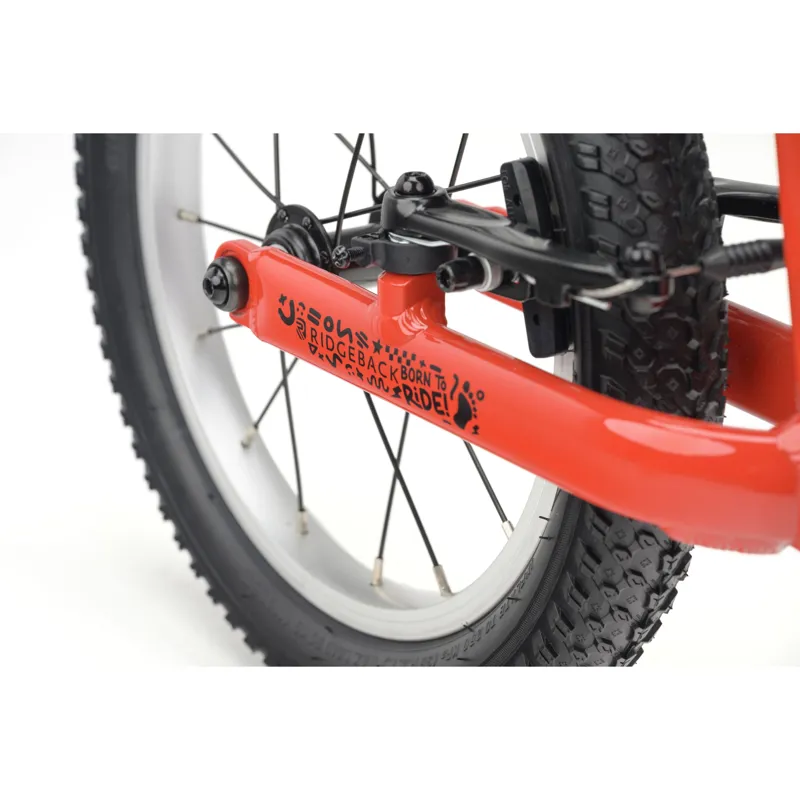 Ridgeback Scoot XL Kids Balance Bike in Racer Red-4