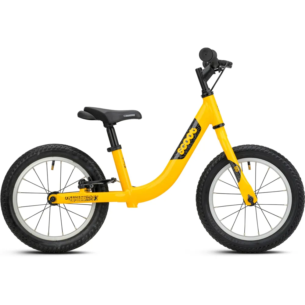Team Cycles Ridgeback Scoot XL Kids Balance Bike in Yeehaw Yellow | Interest FREE Finance & Online Refund Policy.