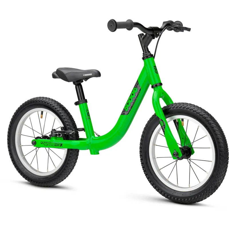 Ridgeback Scoot XL Kids Balance Bike in Go Go Green-1