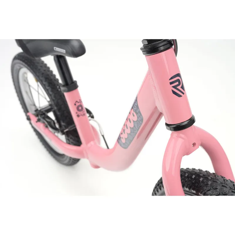 Ridgeback Scoot XL Kids Balance Bike in Polly Pink-2