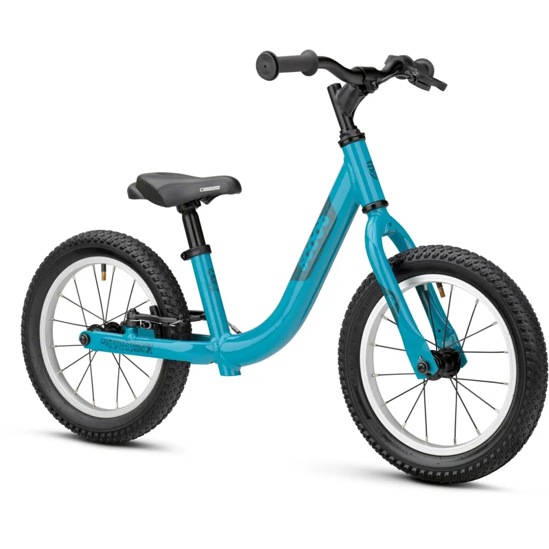Ridgeback Scoot XL Kids Balance Bike in Turbo Teal-1