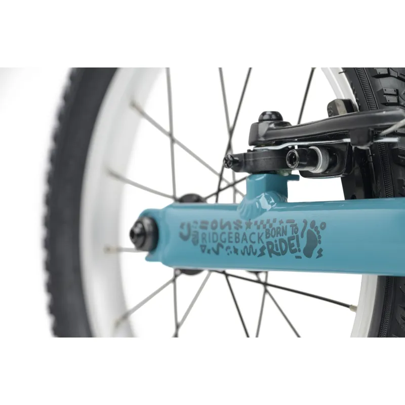 Ridgeback Scoot XL Kids Balance Bike in Turbo Teal-4