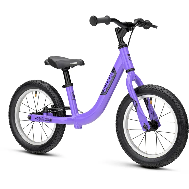 Ridgeback Scoot XL Kids Balance Bike in Lightning Lilac-1