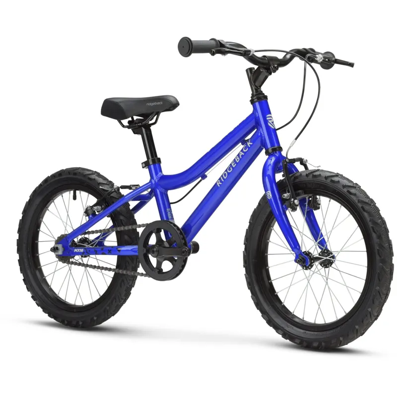 Ridgeback MX16 Kids Bike in Electric Blue-1
