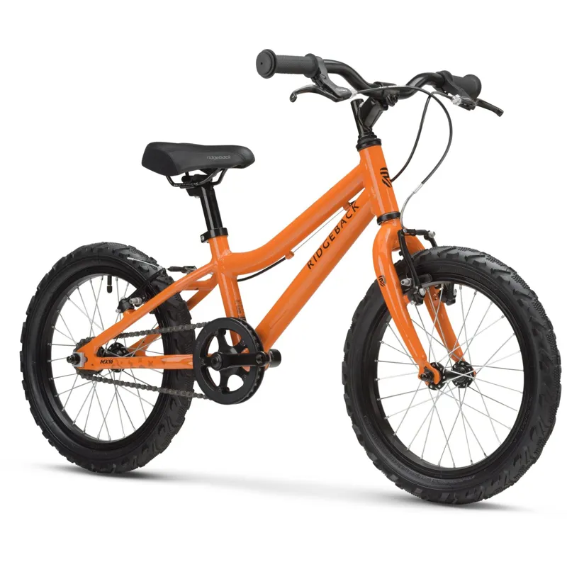 Ridgeback MX16 Kids Bike in Zesty Bestie-1
