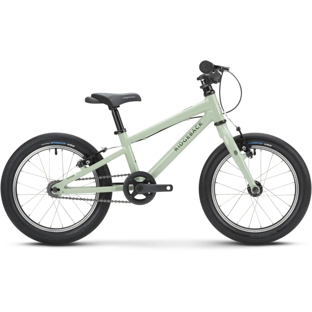 Ridgeback Unisex Green Dimension 16 Inch Kids Bike In Super Sage