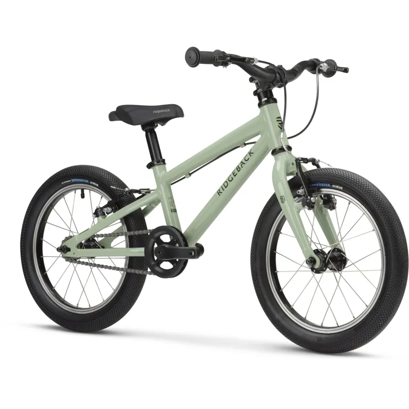Ridgeback Dimension 16 inch Kids Bike in Super Sage-1
