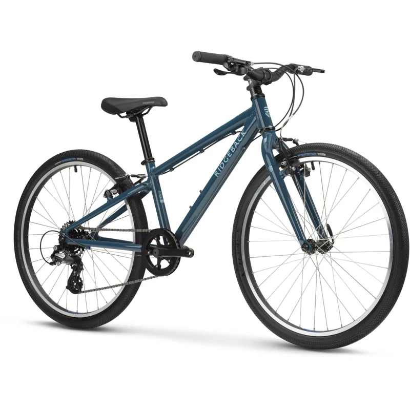 Ridgeback Dimension 24 inch Kids Bike in Double Denim-1