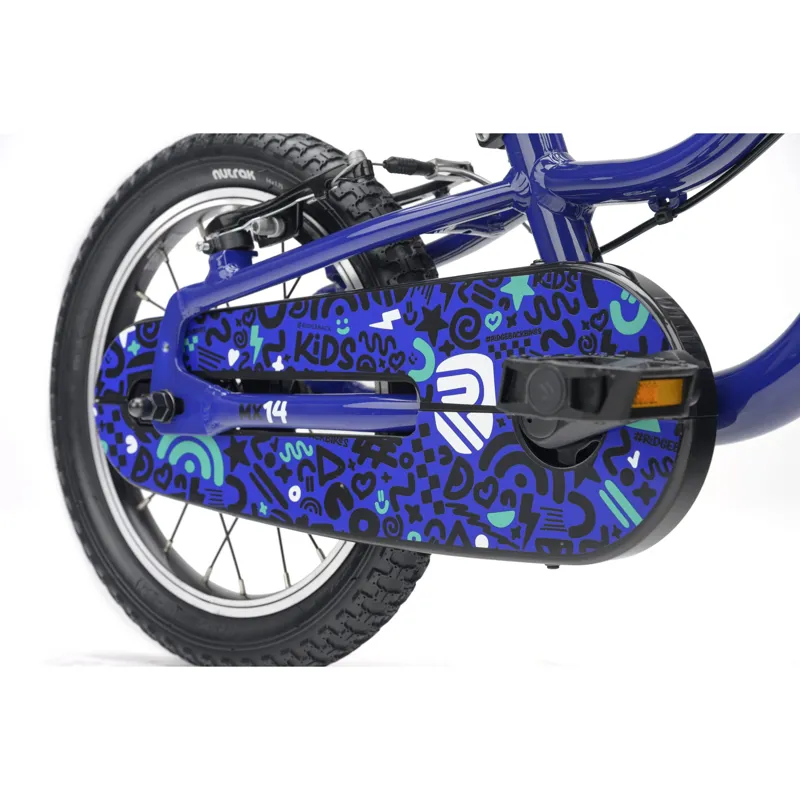 Ridgeback MX14 Kids Bike in Buzz Blue-5