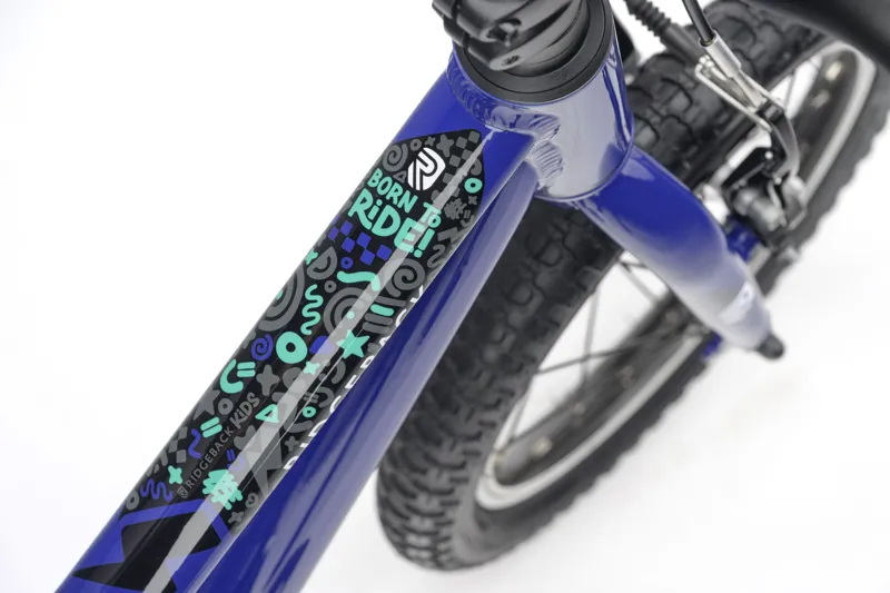 Ridgeback MX14 Kids Bike in Buzz Blue-8