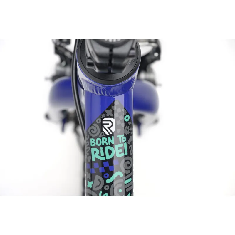 Ridgeback MX14 Kids Bike in Buzz Blue-9
