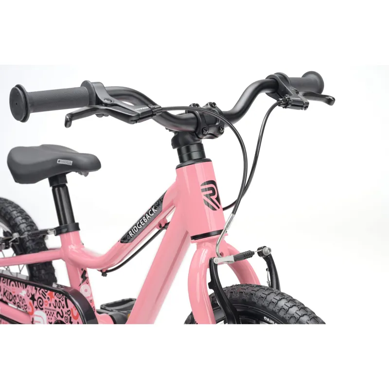Ridgeback MX14 Kids Bike in Polly Pink-2