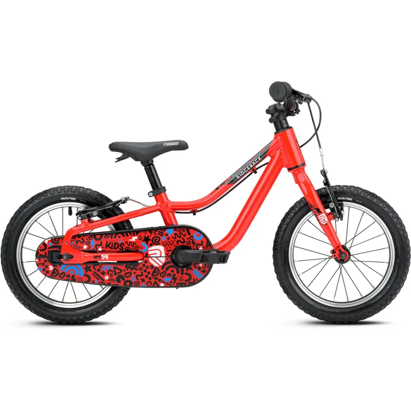 Ridgeback MX14 Kids Bike in Racer Red