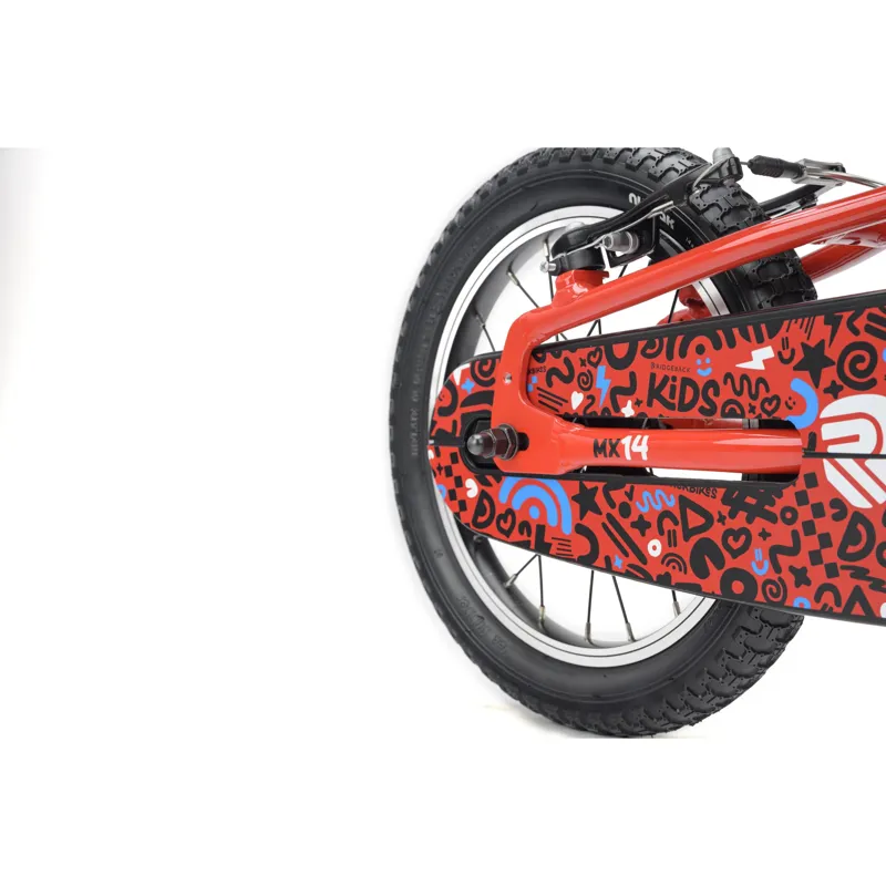 Ridgeback MX14 Kids Bike in Racer Red-6