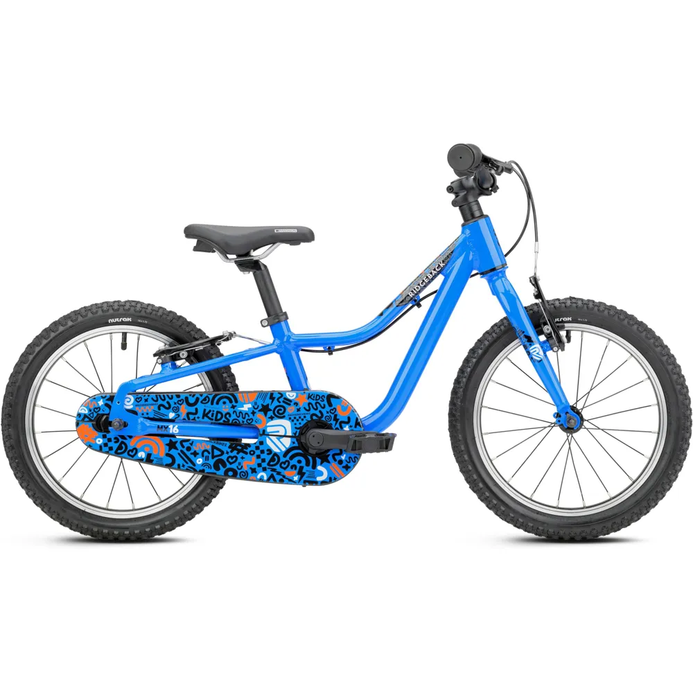 Ridgeback MX16 Kids Bike In Big Blue