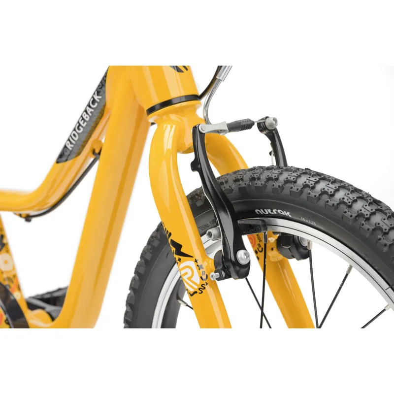 Ridgeback MX16 Kids Bike in Yeehaw Yellow-3