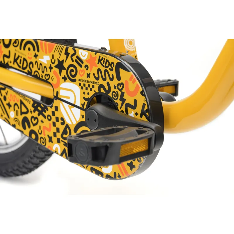 Ridgeback MX16 Kids Bike in Yeehaw Yellow-4