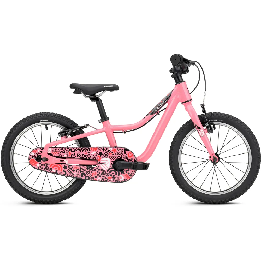 Team Cycles Ridgeback MX16 Kids Bike in Polly Pink | Interest FREE Finance & Online Refund Policy.